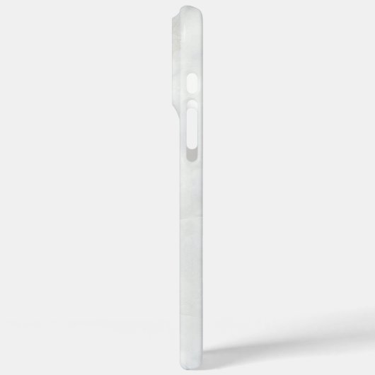 Weißer Marmor Case-Mate iPhone Hülle (Rückseite / Links)