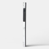 Weißer Marmor Case-Mate iPhone Hülle (Rückseite / Links)