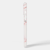 Weißer Marmor Case-Mate iPhone Hülle (Rückseite / Links)