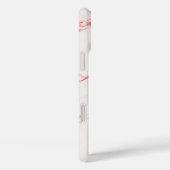 Weißer Marmor Case-Mate iPhone Hülle (Rückseite / Rechts)