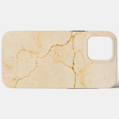 Weißer Marmor Case-Mate iPhone Hülle (Rückseite (Horizontal))