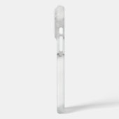 Weißer Marmor Case-Mate iPhone Hülle (Rückseite / Links)