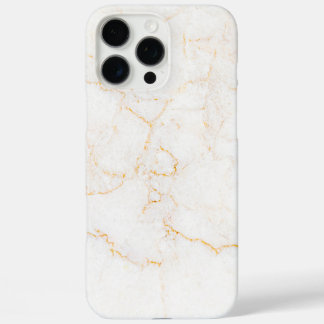 Weißer Marmor iPhone 16 Pro Max Hülle