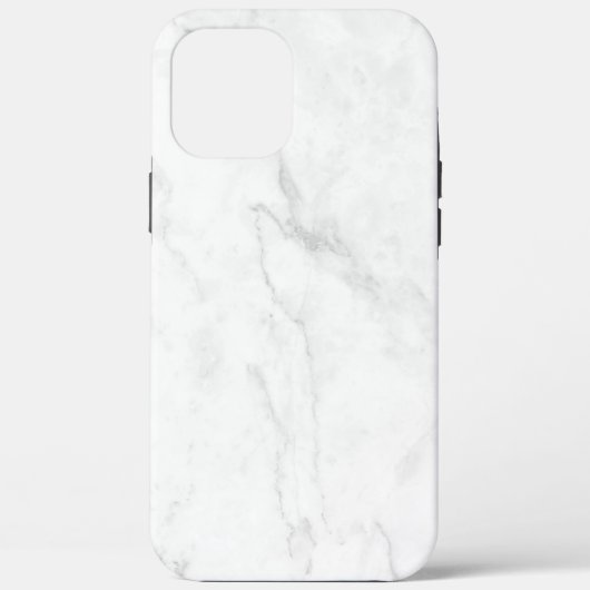 Weißer Marmor Case-Mate iPhone Hülle (Rückseite)