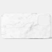 Weißer Marmor Case-Mate iPhone Hülle (Rückseite (Horizontal))