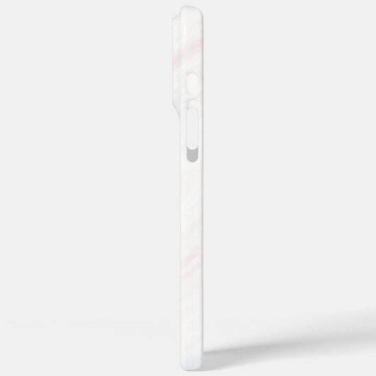 Weißer Marmor Case-Mate iPhone Hülle (Rückseite / Links)