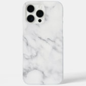 Weißer Marmor Case-Mate iPhone Hülle (Rückseite)