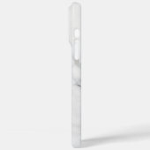Weißer Marmor Case-Mate iPhone Hülle (Rückseite / Links)