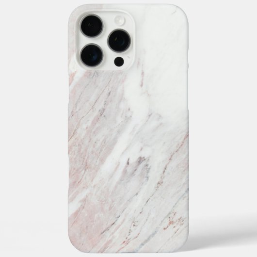 Weißer Marmor Case-Mate iPhone Hülle (Rückseite)