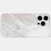 Weißer Marmor Case-Mate iPhone Hülle (Rückseite (Horizontal))