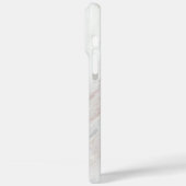 Weißer Marmor Case-Mate iPhone Hülle (Rückseite / Links)