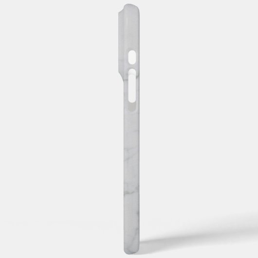 Weißer Marmor Case-Mate iPhone Hülle (Rückseite / Links)