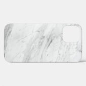 Weißer Marmor Case-Mate iPhone Hülle (Rückseite (Horizontal))