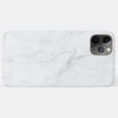 Weißer Marmor Case-Mate iPhone Hülle (Rückseite (Horizontal))