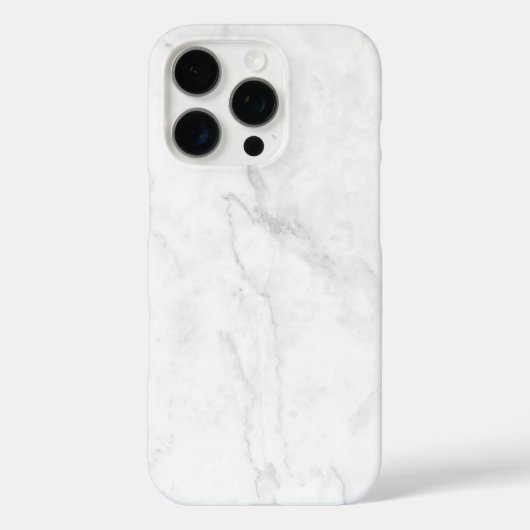  Weißer Marmor Case-Mate iPhone Hülle (Rückseite)