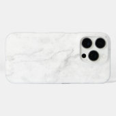  Weißer Marmor Case-Mate iPhone Hülle (Rückseite (Horizontal))