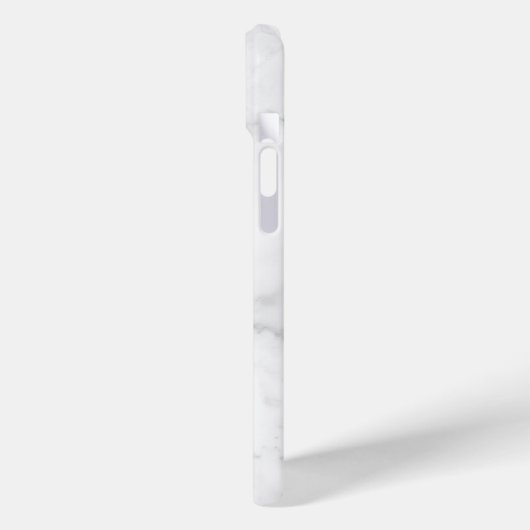 Weißer Marmor Case-Mate iPhone Hülle (Rückseite / Links)