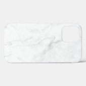 Weißer Marmor Case-Mate iPhone Hülle (Rückseite (Horizontal))
