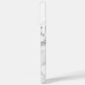 Weißer Marmor Case-Mate iPhone Hülle (Rückseite / Links)