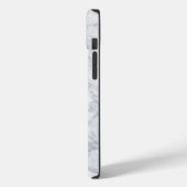 Weißer Marmor Case-Mate iPhone Hülle (Rückseite / Links)