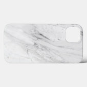 Weißer Marmor Case-Mate iPhone Hülle (Rückseite (Horizontal))