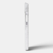 Weißer Marmor Case-Mate iPhone Hülle (Rückseite / Links)