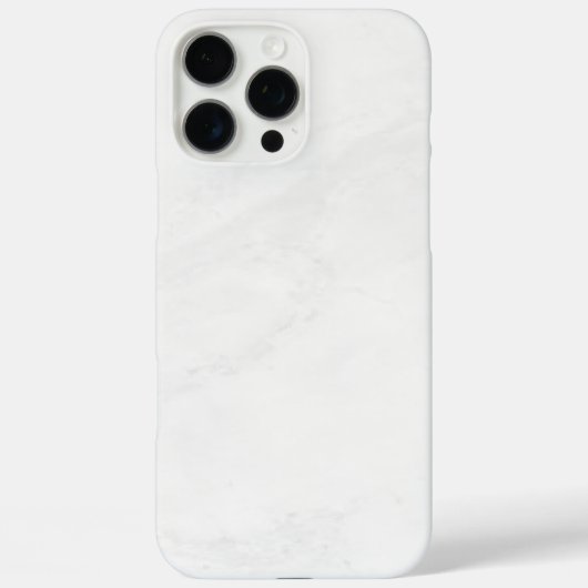 Weißer Marmor Case-Mate iPhone Hülle (Rückseite)