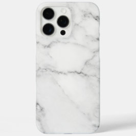 Weißer Marmor iPhone 16 Pro Max Hülle