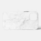 Weißer Marmor Case-Mate iPhone Hülle (Rückseite (Horizontal))