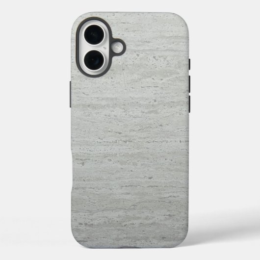 Weißer Marmor Case-Mate iPhone Hülle (Rückseite)