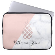 Weißer Marmor des eleganten RosengoldGlitters