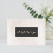 Weißer Marmor Eleganter Wellness-Center Geschenkgu (Stehend Vorderseite)