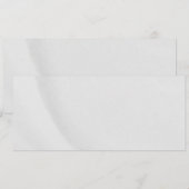 Weißer Marmor Feiertagskarte (Vorne/Hinten)