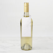 Weißer Marmor Flaschenanhänger (Auf Flasche)