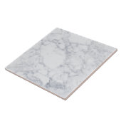 Weißer Marmor Fliese (Seite)