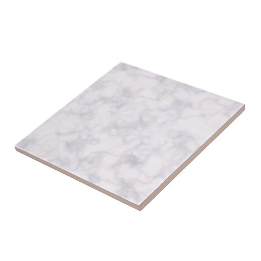 Weißer Marmor Fliese (Seite)