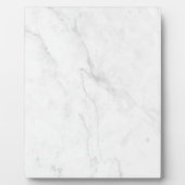 Weißer Marmor Fotoplatte (Vorderseite)