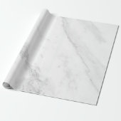 Weißer Marmor Geschenkpapier (Ungerollt)