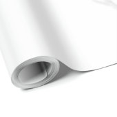 Weißer Marmor Geschenkpapier (Rolleneckpunkt)