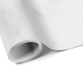 Weißer Marmor Geschenkpapier (Rolleneckpunkt)