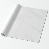 Weißer Marmor Geschenkpapier (Ungerollt)