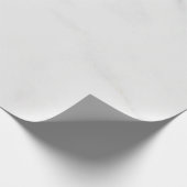 Weißer Marmor Geschenkpapier (Ecke)