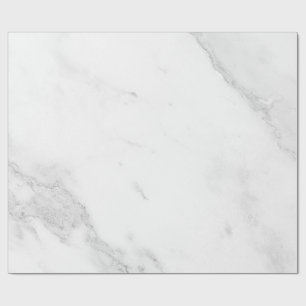 Weißer Marmor Geschenkpapier