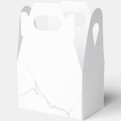 Weißer Marmor Geschenkschachtel (Offen)