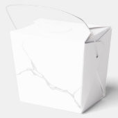 Weißer Marmor Geschenkschachtel (Rückseite)