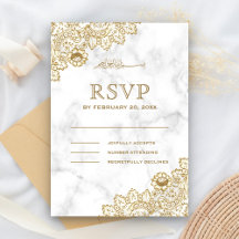 Weißer Marmor Gold Lace islamische Muslime