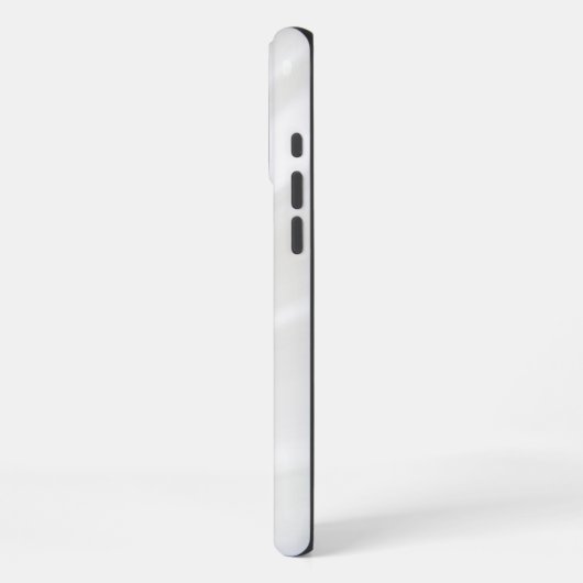 Weißer Marmor iPhone Hülle (Linke Seite)