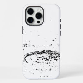 Weißer Marmor iPhone 16 Pro Max Hülle