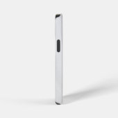 Weißer Marmor iPhone Hülle (Rechte Seite)