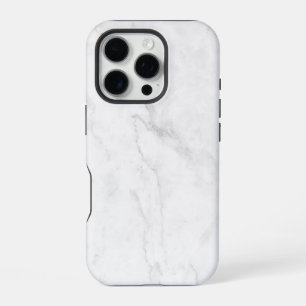 Weißer Marmor iPhone 16 Pro Hülle